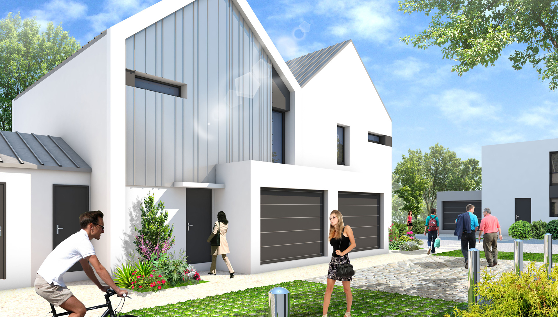 Programme immobilier de maisons neuves à Guérande - Les Villas de la Bôle